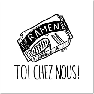 Ramen toi chez nous Posters and Art